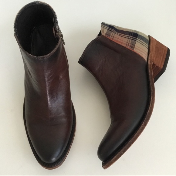 New Liberty BLACK Sally Plaid ankle booties (7) - Picture 2 of 10